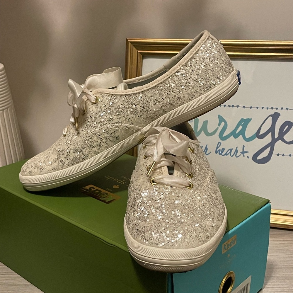 Keds X Kate Spade New York Glitter Sneakers